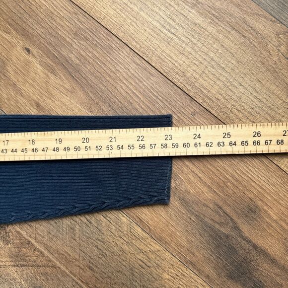 Vintage‎ Ralph Lauren Ribbed Knit Turtleneck Sweater Womens Large Blue LRL - Picture 11 of 12